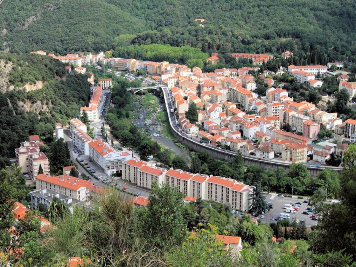 Appartement F3 Avec Garage Et Loggia, 4 Couchages, Proche Thermes Et Centre-Ville, Amelie-Les-Bains - Fr-1-703-147 Buitenkant foto